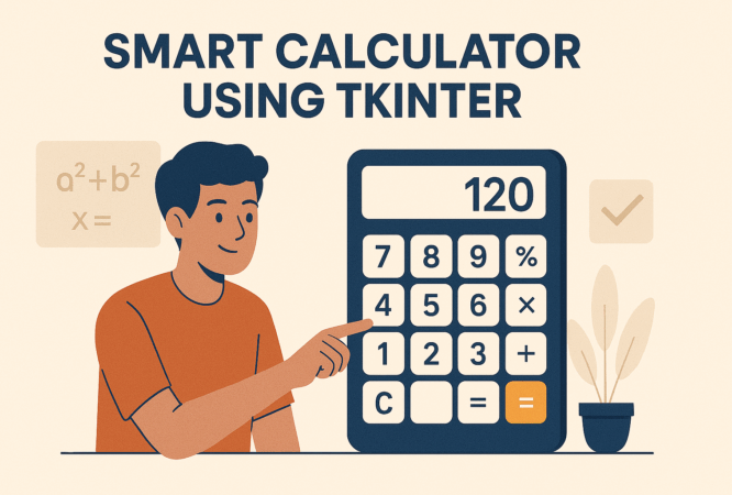 Calculator using Tkinter